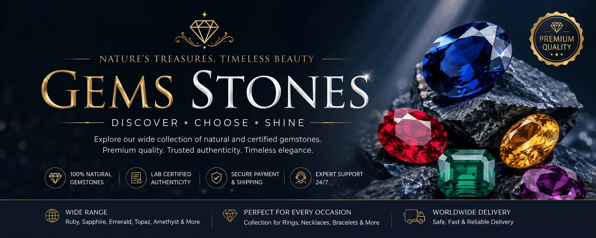 Gems Stones – Natural Gemstones & Precious Stones Collection